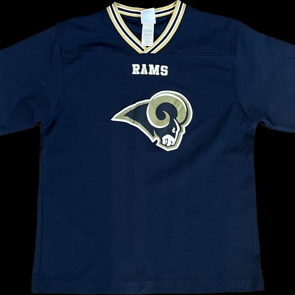 Kids Vintage RAMS NFL Jersey/Shirt